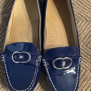 Women's Blue Loafers